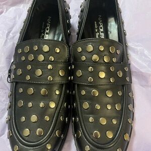 Napoleoni Black Studded Women's size 9/10